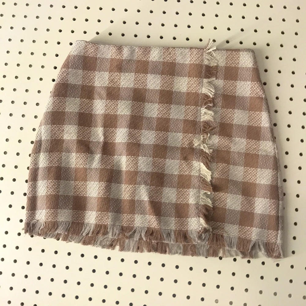 Plaid skirt